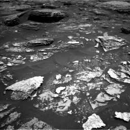 Nasa's Mars rover Curiosity acquired this image using its Left Navigation Camera on Sol 1700, at drive 1300, site number 63