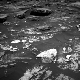 Nasa's Mars rover Curiosity acquired this image using its Left Navigation Camera on Sol 1700, at drive 1306, site number 63