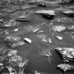 Nasa's Mars rover Curiosity acquired this image using its Left Navigation Camera on Sol 1700, at drive 1336, site number 63
