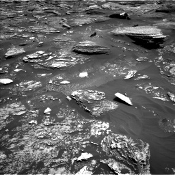 Nasa's Mars rover Curiosity acquired this image using its Left Navigation Camera on Sol 1700, at drive 1342, site number 63