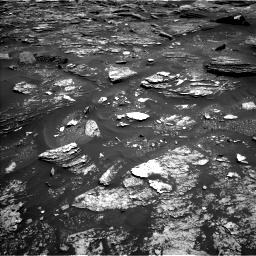 Nasa's Mars rover Curiosity acquired this image using its Left Navigation Camera on Sol 1700, at drive 1354, site number 63