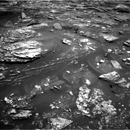Nasa's Mars rover Curiosity acquired this image using its Left Navigation Camera on Sol 1700, at drive 1366, site number 63