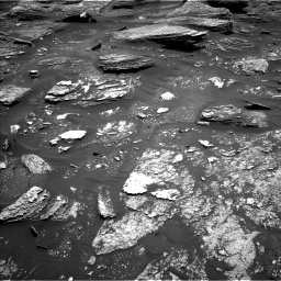 Nasa's Mars rover Curiosity acquired this image using its Left Navigation Camera on Sol 1700, at drive 1384, site number 63
