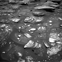 Nasa's Mars rover Curiosity acquired this image using its Left Navigation Camera on Sol 1700, at drive 1390, site number 63