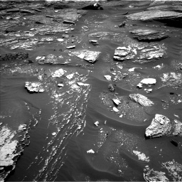 Nasa's Mars rover Curiosity acquired this image using its Left Navigation Camera on Sol 1700, at drive 1396, site number 63