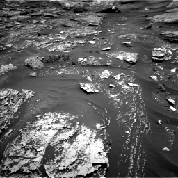 Nasa's Mars rover Curiosity acquired this image using its Left Navigation Camera on Sol 1700, at drive 1402, site number 63