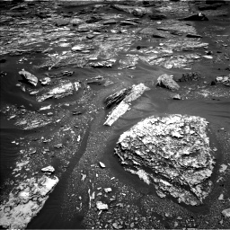 Nasa's Mars rover Curiosity acquired this image using its Left Navigation Camera on Sol 1700, at drive 1414, site number 63