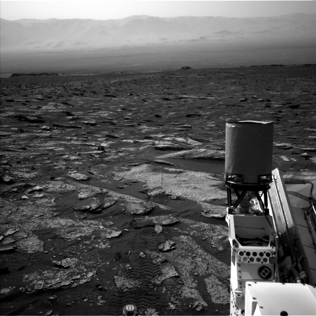 Nasa's Mars rover Curiosity acquired this image using its Left Navigation Camera on Sol 1700, at drive 1420, site number 63