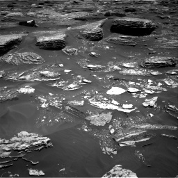 Nasa's Mars rover Curiosity acquired this image using its Right Navigation Camera on Sol 1700, at drive 1318, site number 63