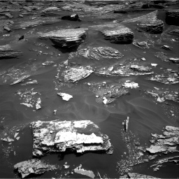 Nasa's Mars rover Curiosity acquired this image using its Right Navigation Camera on Sol 1700, at drive 1330, site number 63