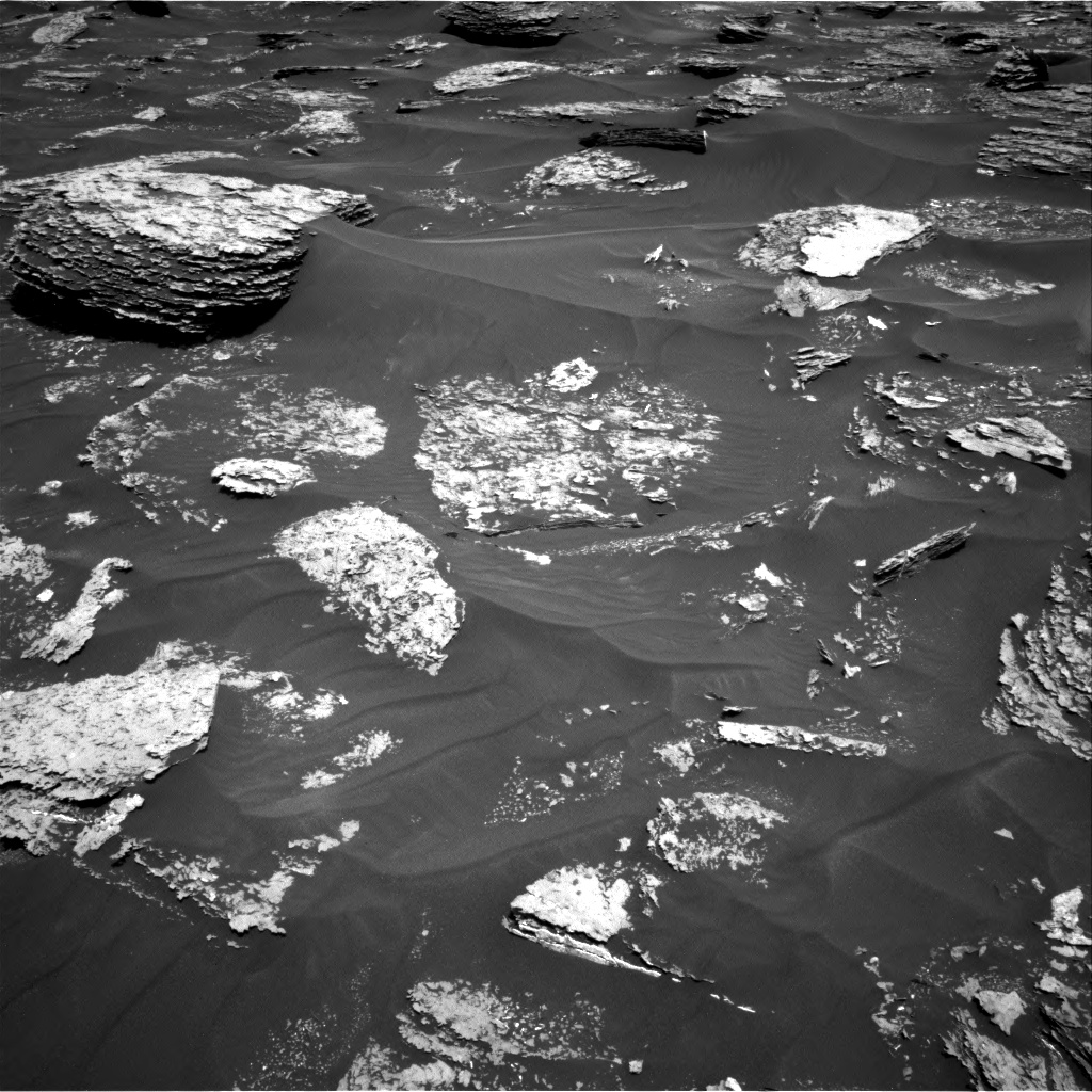 Nasa's Mars rover Curiosity acquired this image using its Right Navigation Camera on Sol 1700, at drive 1384, site number 63