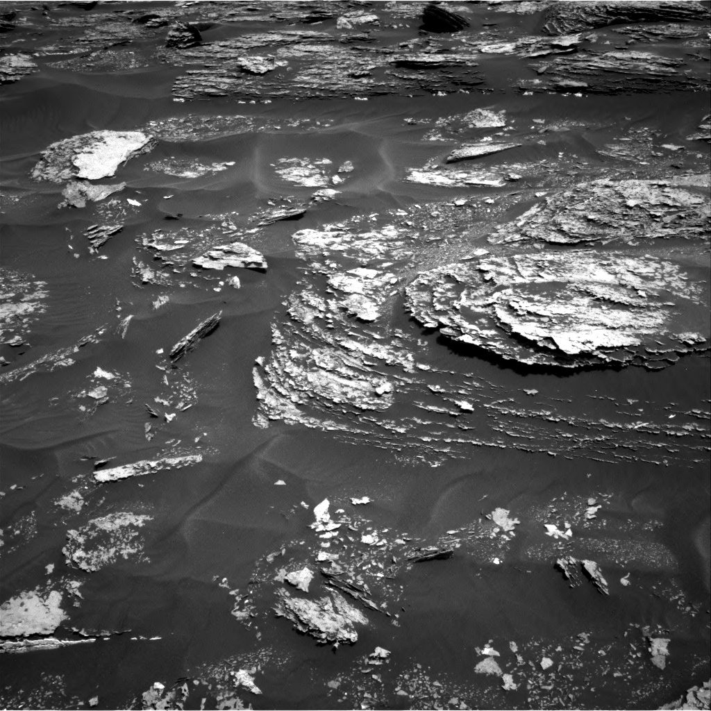 Nasa's Mars rover Curiosity acquired this image using its Right Navigation Camera on Sol 1700, at drive 1384, site number 63