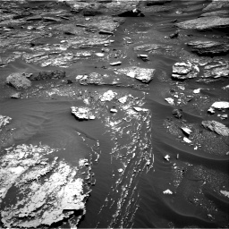 Nasa's Mars rover Curiosity acquired this image using its Right Navigation Camera on Sol 1700, at drive 1402, site number 63