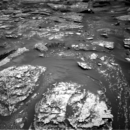 Nasa's Mars rover Curiosity acquired this image using its Right Navigation Camera on Sol 1700, at drive 1408, site number 63