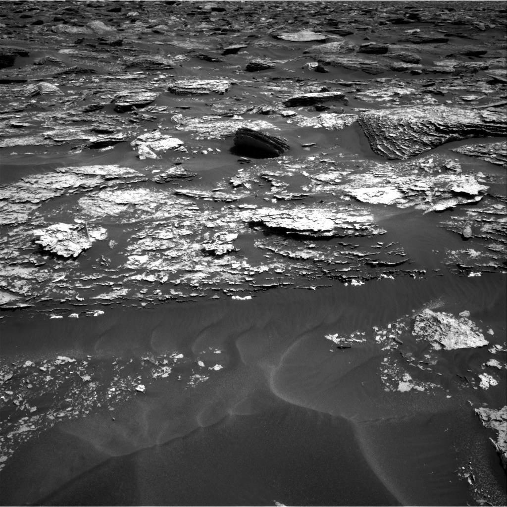 Nasa's Mars rover Curiosity acquired this image using its Right Navigation Camera on Sol 1700, at drive 1420, site number 63