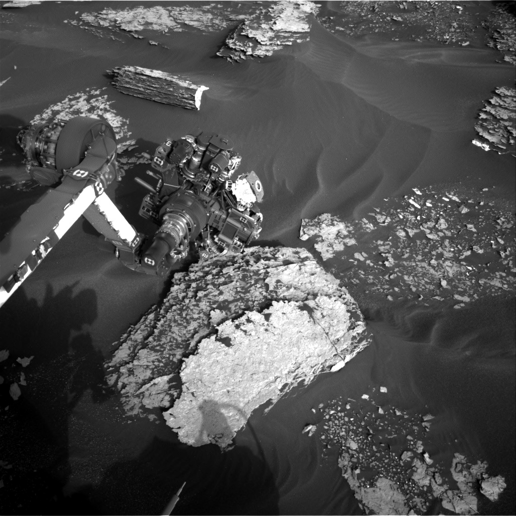 Nasa's Mars rover Curiosity acquired this image using its Right Navigation Camera on Sol 1702, at drive 1420, site number 63