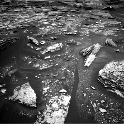 Nasa's Mars rover Curiosity acquired this image using its Left Navigation Camera on Sol 1703, at drive 1426, site number 63