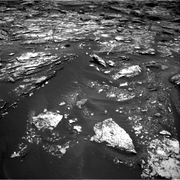 Nasa's Mars rover Curiosity acquired this image using its Right Navigation Camera on Sol 1703, at drive 1438, site number 63