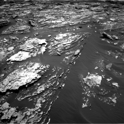 Nasa's Mars rover Curiosity acquired this image using its Left Navigation Camera on Sol 1705, at drive 1450, site number 63