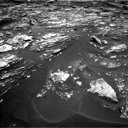 Nasa's Mars rover Curiosity acquired this image using its Left Navigation Camera on Sol 1705, at drive 1468, site number 63