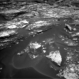 Nasa's Mars rover Curiosity acquired this image using its Left Navigation Camera on Sol 1705, at drive 1480, site number 63