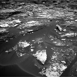Nasa's Mars rover Curiosity acquired this image using its Left Navigation Camera on Sol 1705, at drive 1486, site number 63