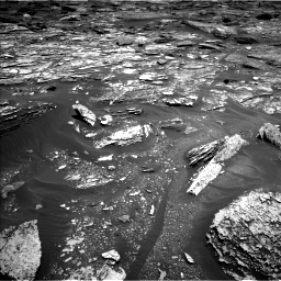 Nasa's Mars rover Curiosity acquired this image using its Left Navigation Camera on Sol 1705, at drive 1492, site number 63