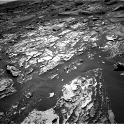 Nasa's Mars rover Curiosity acquired this image using its Left Navigation Camera on Sol 1705, at drive 1540, site number 63