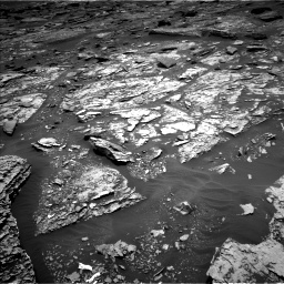 Nasa's Mars rover Curiosity acquired this image using its Left Navigation Camera on Sol 1705, at drive 1558, site number 63