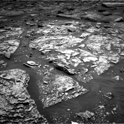 Nasa's Mars rover Curiosity acquired this image using its Left Navigation Camera on Sol 1705, at drive 1570, site number 63