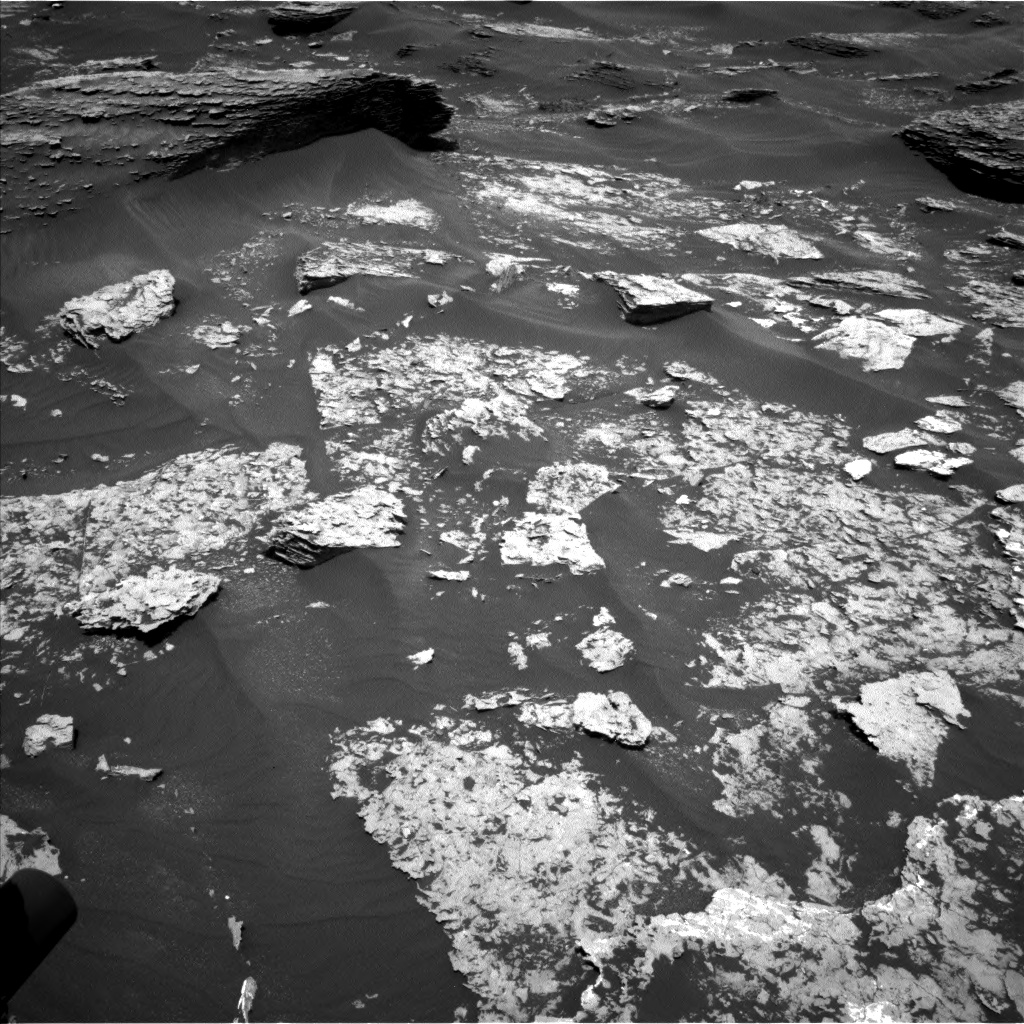 Nasa's Mars rover Curiosity acquired this image using its Left Navigation Camera on Sol 1705, at drive 1606, site number 63