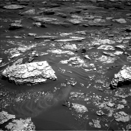 Nasa's Mars rover Curiosity acquired this image using its Left Navigation Camera on Sol 1705, at drive 1612, site number 63