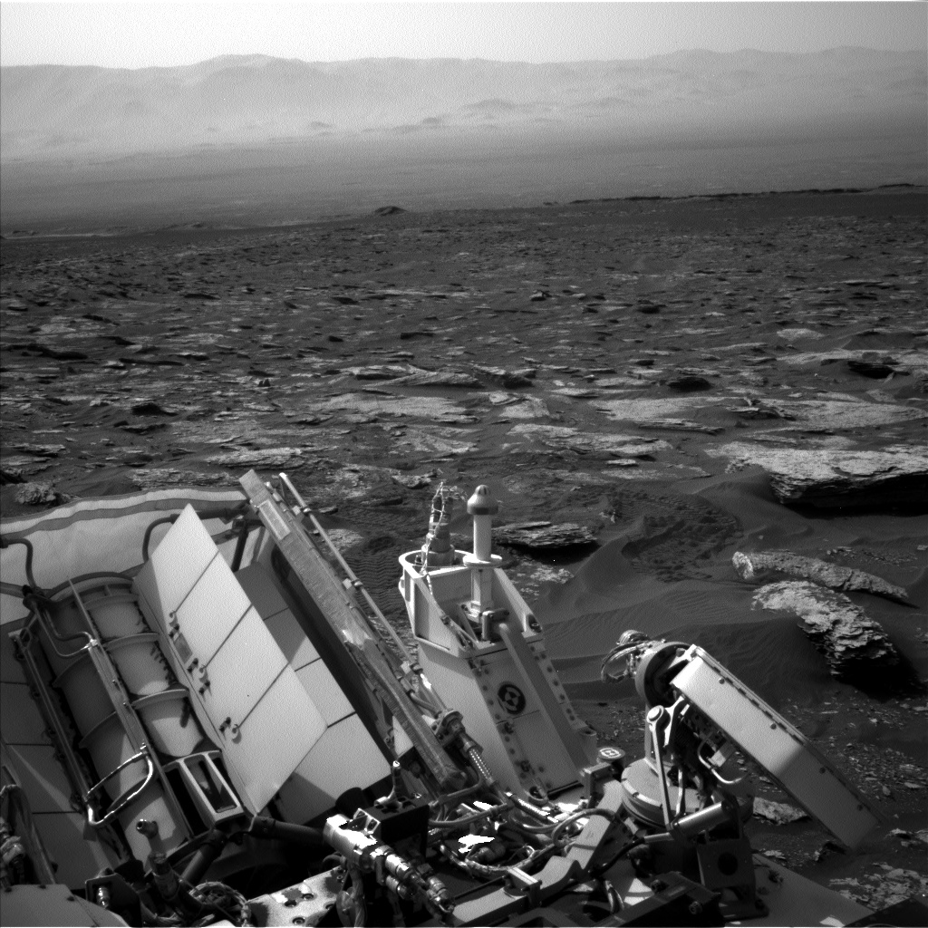 Nasa's Mars rover Curiosity acquired this image using its Left Navigation Camera on Sol 1705, at drive 1636, site number 63