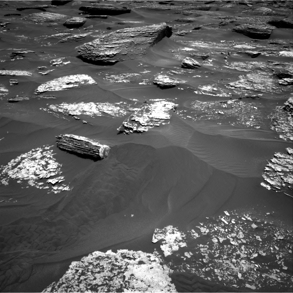 Nasa's Mars rover Curiosity acquired this image using its Right Navigation Camera on Sol 1705, at drive 1486, site number 63