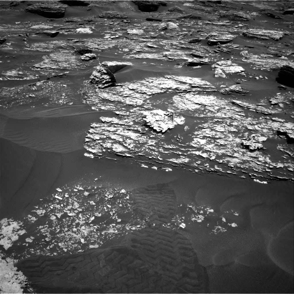 Nasa's Mars rover Curiosity acquired this image using its Right Navigation Camera on Sol 1705, at drive 1486, site number 63