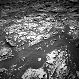 Nasa's Mars rover Curiosity acquired this image using its Right Navigation Camera on Sol 1705, at drive 1546, site number 63