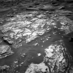Nasa's Mars rover Curiosity acquired this image using its Right Navigation Camera on Sol 1705, at drive 1564, site number 63
