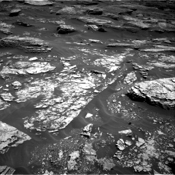 Nasa's Mars rover Curiosity acquired this image using its Right Navigation Camera on Sol 1705, at drive 1630, site number 63
