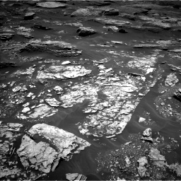 Nasa's Mars rover Curiosity acquired this image using its Left Navigation Camera on Sol 1707, at drive 1636, site number 63
