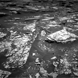 Nasa's Mars rover Curiosity acquired this image using its Left Navigation Camera on Sol 1707, at drive 1648, site number 63