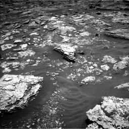 Nasa's Mars rover Curiosity acquired this image using its Left Navigation Camera on Sol 1707, at drive 1672, site number 63