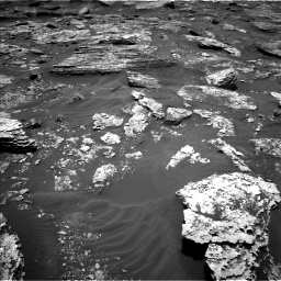 Nasa's Mars rover Curiosity acquired this image using its Left Navigation Camera on Sol 1707, at drive 1696, site number 63
