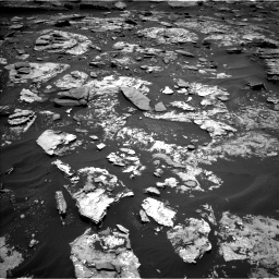 Nasa's Mars rover Curiosity acquired this image using its Left Navigation Camera on Sol 1707, at drive 1738, site number 63
