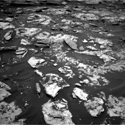 Nasa's Mars rover Curiosity acquired this image using its Left Navigation Camera on Sol 1707, at drive 1744, site number 63