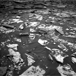 Nasa's Mars rover Curiosity acquired this image using its Left Navigation Camera on Sol 1707, at drive 1750, site number 63