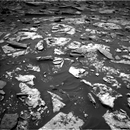 Nasa's Mars rover Curiosity acquired this image using its Left Navigation Camera on Sol 1707, at drive 1756, site number 63