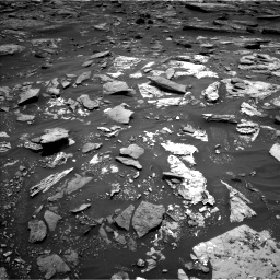 Nasa's Mars rover Curiosity acquired this image using its Left Navigation Camera on Sol 1707, at drive 1762, site number 63