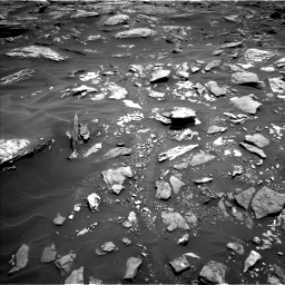 Nasa's Mars rover Curiosity acquired this image using its Left Navigation Camera on Sol 1707, at drive 1768, site number 63