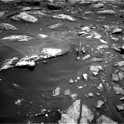 Nasa's Mars rover Curiosity acquired this image using its Left Navigation Camera on Sol 1707, at drive 1774, site number 63