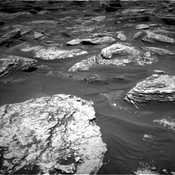 Nasa's Mars rover Curiosity acquired this image using its Left Navigation Camera on Sol 1707, at drive 1804, site number 63